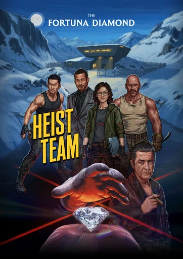 Board game, Heist Team: The Fortuna Diamond