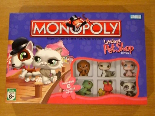Board game, Monopoly: Littlest Pet Shop