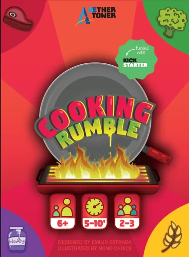Board game, Cooking Rumble