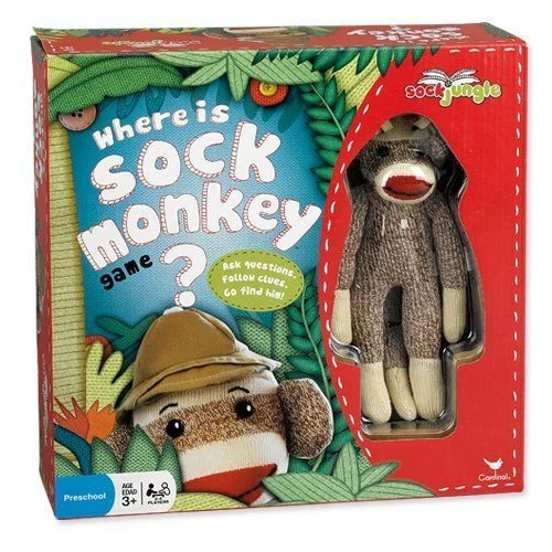 Board game, Where Is Sock Monkey Board Game