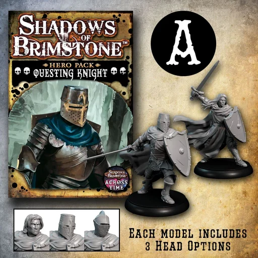 Shadows of Brimstone: Questing Knight Hero Pack