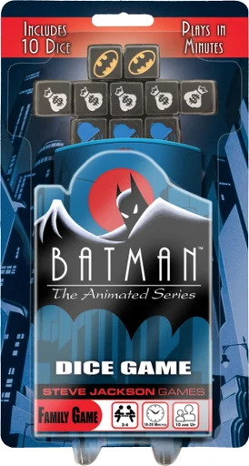 Board game, Batman: The Animated Series Dice Game