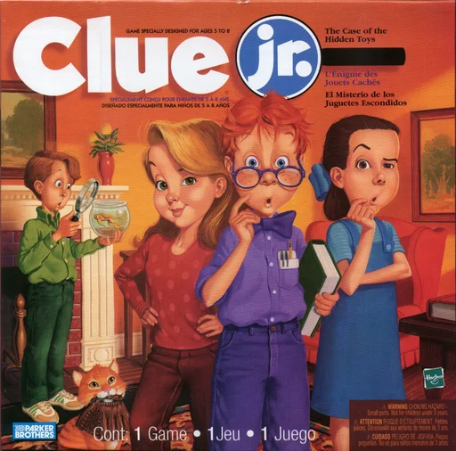Board game, Clue Jr.: The Case of the Hidden Toys