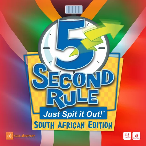 Board game, 5 Second Rule: South African Edition