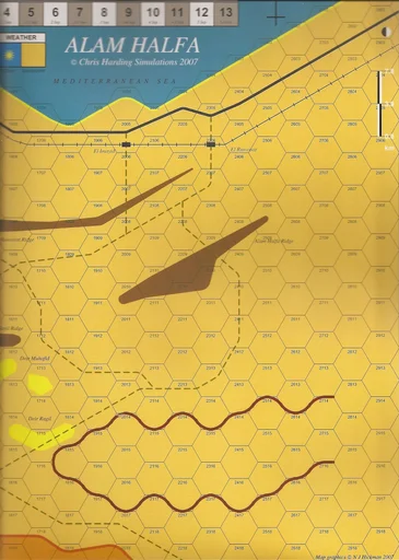 Board game, Alam Halfa