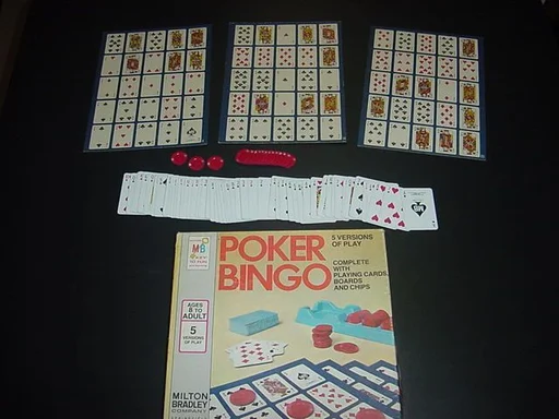 Board game, Poker Bingo