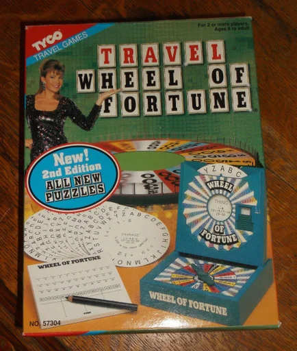 Board game, Travel Wheel of Fortune