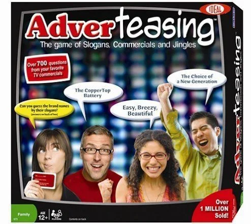 Board game, Adverteasing