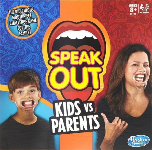 Board game, Speak Out: Kids vs Parents