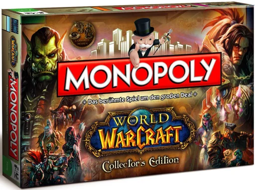 Board game, Monopoly: World of Warcraft Collector's Edition
