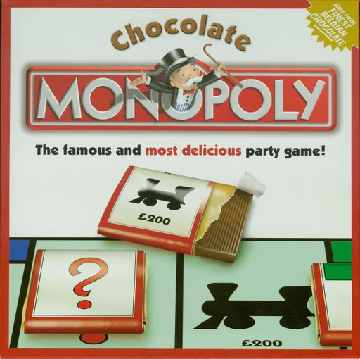 Board game, Chocolate Monopoly