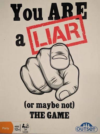 Board game, You Are a Liar (or maybe not)