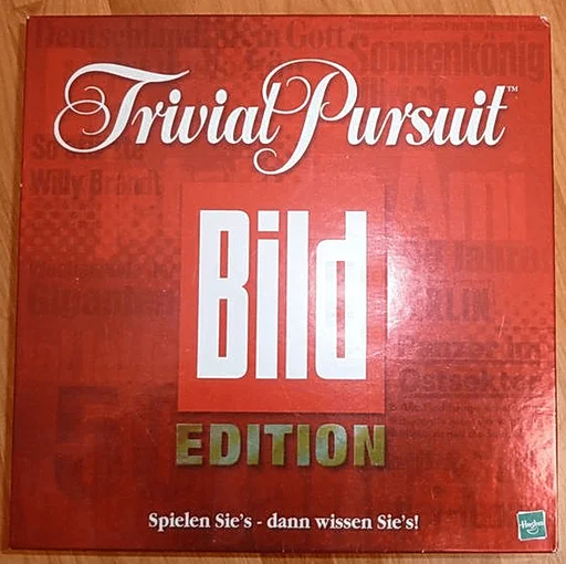 Board game, Trivial Pursuit: Bild Edition [German]