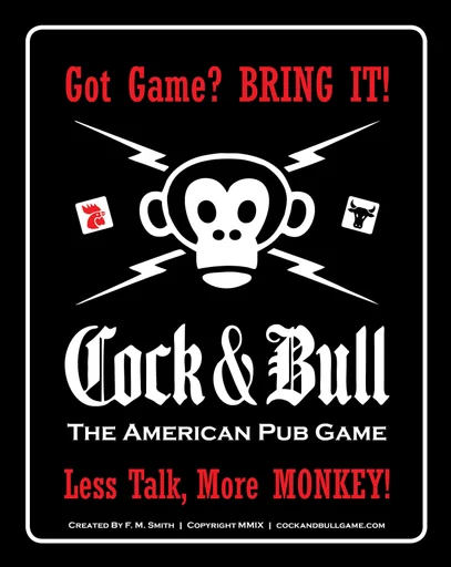Board game, Cock & Bull