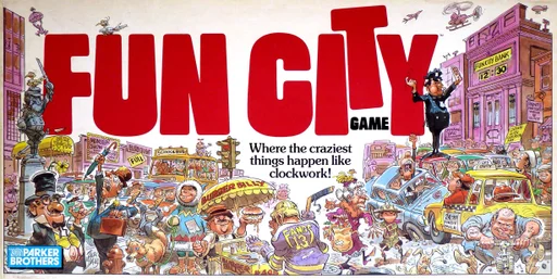Board game, Fun City Game