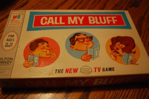 Board game, Call My Bluff