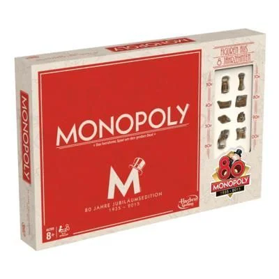 Board game, Monopoly: 80th Anniversary Edition