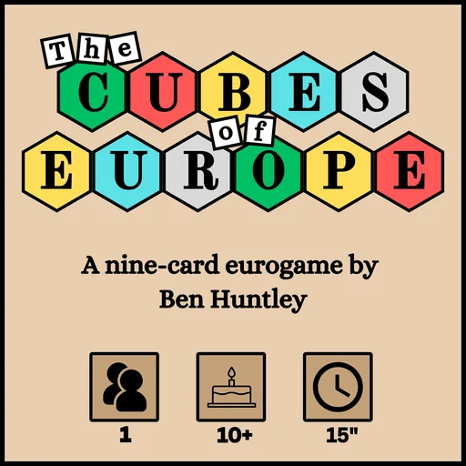 Board game, The Cubes of Europe