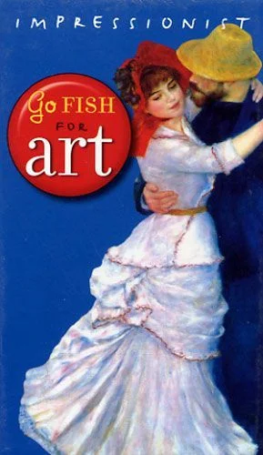 Board game, Impressionist Go Fish for Art