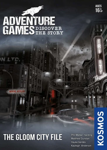 Board game, Adventure Games: The Gloom City File