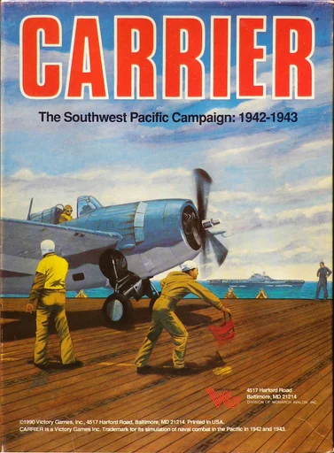 Board game, Carrier: The Southwest Pacific Campaign – 1942-1943