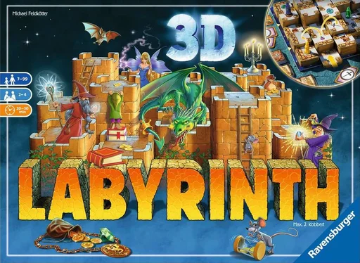 Board game, 3D Labyrinth