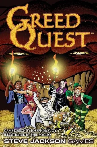 Board game, Greed Quest