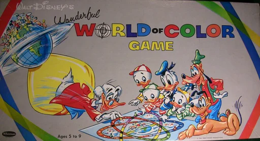 Board game, Walt Disney's Wonderful World of Color Game