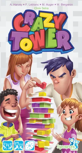 Board game, Crazy Tower