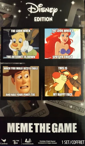 Board game, Meme: The Game – Disney Edition