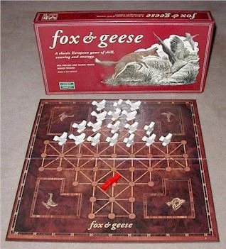 Board game, Fox and Geese