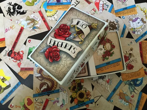 Board game, No Regerts: The Game of Art and Poor Life Choices