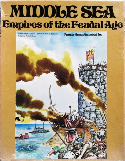 Board game, Middle Sea: Empires of the Feudal Age