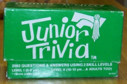 Board game, Junior Trivia