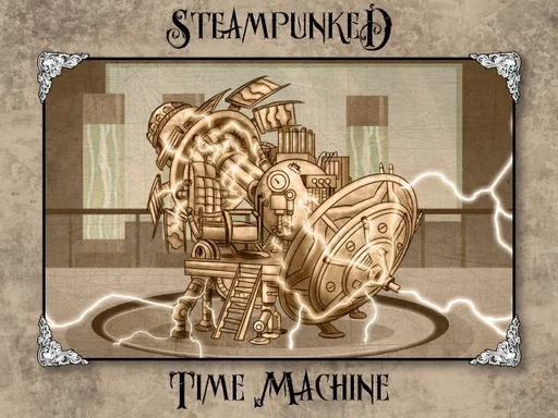 Board game, Steampunked Time Machine