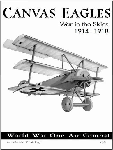 Board game, Canvas Eagles: War in the Skies 1914 - 1918