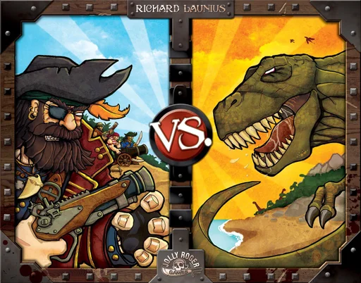 Board game, Pirates vs. Dinosaurs