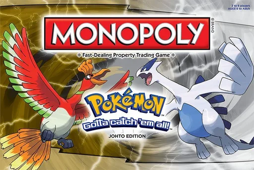 Board game, Monopoly: Pokémon Johto Edition