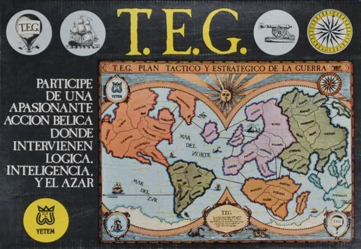 Board game, T.E.G.: Plan Táctico y Estratégico de la Guerra