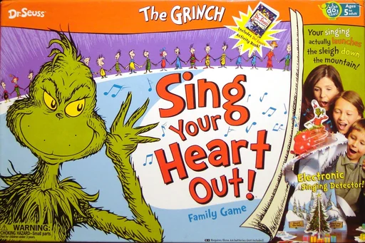 Board game, The Grinch: Sing Your Heart Out!