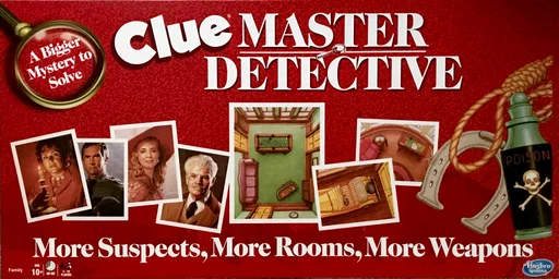 Board game, Clue Master Detective