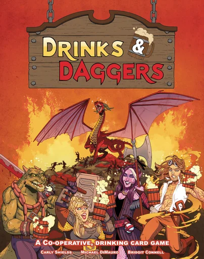 Board game, Drinks & Daggers