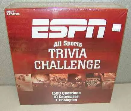 Board game, ESPN All Sports Trivia Challenge