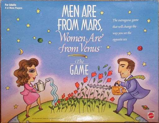 Board game, Men Are from Mars, Women Are from Venus