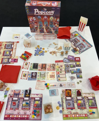 Board game, Popcorn