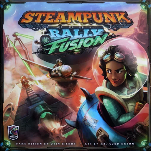 Board game, Steampunk Rally Fusion: Atomic Edition