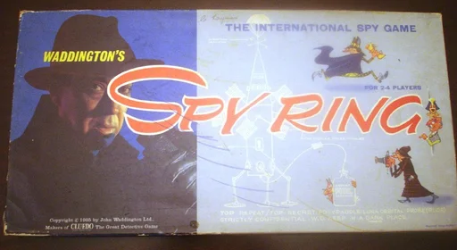 Board game, Spy Ring