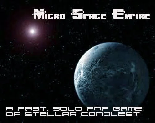 Board game, Micro Space Empire