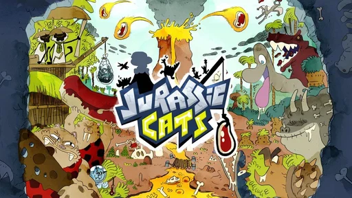 Board game, Jurassic Cats