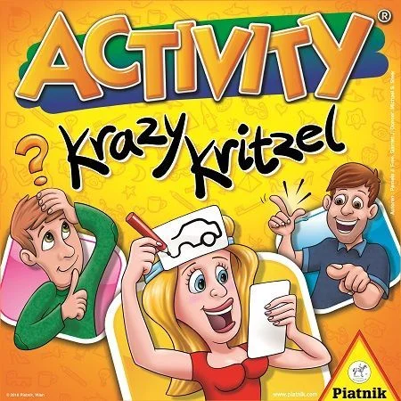 Board game, Activity Krazy Kritzel